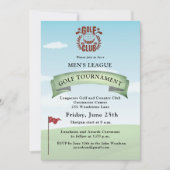 Logo Golfclub Herencompetitie Toernooi Kaart (Voorkant)