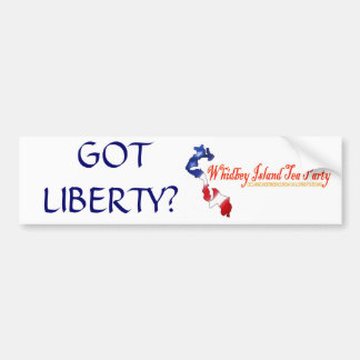 logo, GOT LIBERTY? Bumpersticker