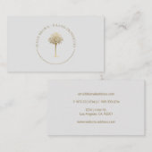 Logo goudpalm visitekaartje (Voorkant / Achterkant)