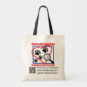 Logo GPF, Verbinding, en Canvas tas QR (Voorkant)