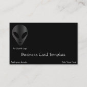 Logo Grays Ancient Alien Visitekaartje (Voorkant)