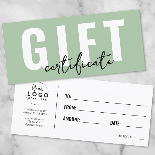Logo Green Cadeaubon Voucher