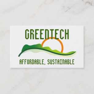 Logo - Green Sunrise Visitekaartje