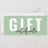 Logo Groen Ciftcertificaat Voucher (Voorkant)