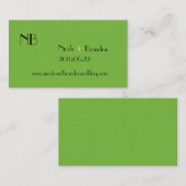 Logo Groene bruiloft Website Informatiekaartje (Voorkant / Achterkant)