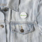 Logo Groene Partij Ronde Button 3,2 Cm (In situ)
