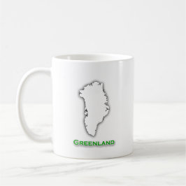 Logo Groenlandse kaart Koffiemok