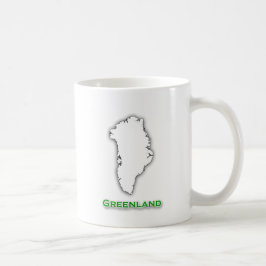 Logo Groenlandse kaart Koffiemok