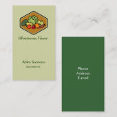 Logo groenten en fruit visitekaartje (Voorkant / Achterkant)