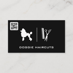 Logo Grooming QR-scancode Visitekaartje