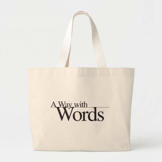 Logo Grote Tote Bag (Voorkant)