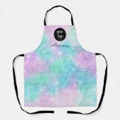 Logo Hair Stylist Apron Schort (Voorkant)