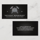 Logo | Harde Pet | Hamers | Staal Visitekaartje (Voorkant / Achterkant)