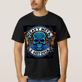 Logo Heavy metal e historia - Youtube T-shirt