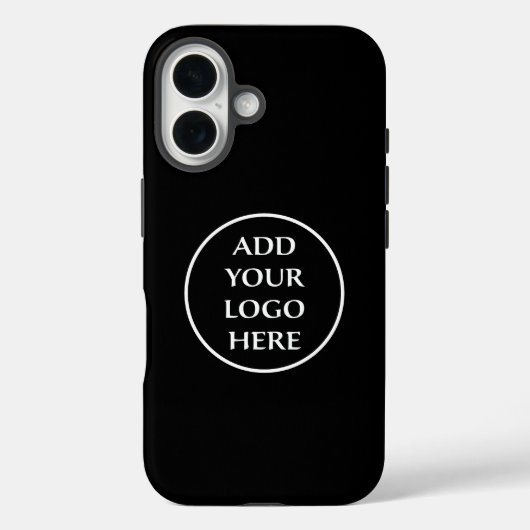 Logo here Professional Business Company Case-Mate iPhone Case (Achterkant)