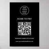 Logo hier BedrijfsBedrijf Bedrijfs Aftasten om te  Poster (Voorkant)