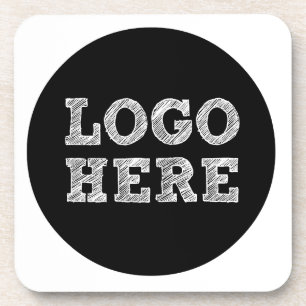 Logo hier bier onderzetter