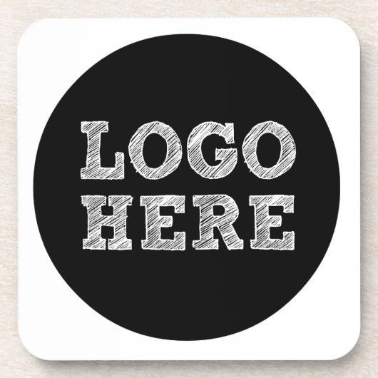 Logo hier bier onderzetter (Voorkant)