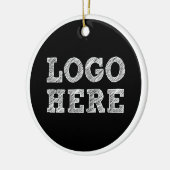 Logo Hier Keramisch Ornament (Links)
