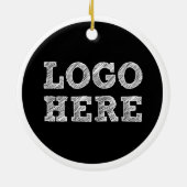 Logo Hier Keramisch Ornament (Achterkant)