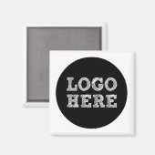 Logo hier magneet (Voorkant / Achterkant)