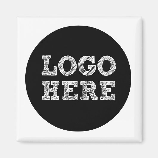 Logo hier magneet (Voorkant)