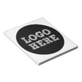 Logo hier notitieblok (Schuin)