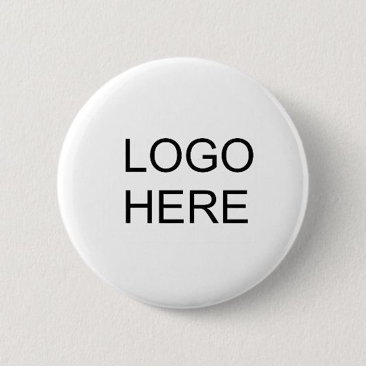 logo hier ronde button 5,7 cm (Voorkant)
