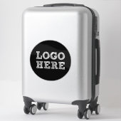 Logo hier sticker (Koffer)