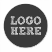 Logo hier sticker (Voorkant)