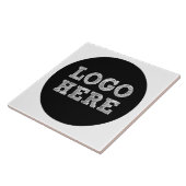 Logo hier tegeltje (Zijkant)