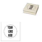 Logo hier toevoegen Aangepaste rubberen stempels & (Gestempeld)