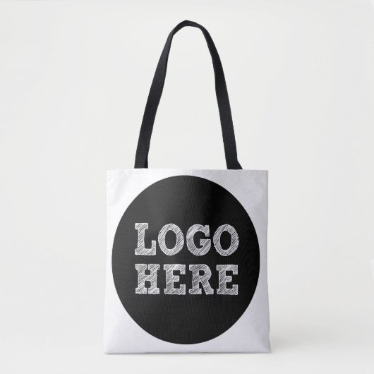 Logo hier tote bag (Voorkant)