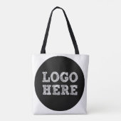 Logo hier tote bag (Achterkant)