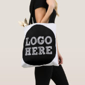 Logo hier tote bag (Dichtbij)