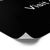 Logo Hier Winkeluren Bedrijfsbedrijf Poster (Hoek)