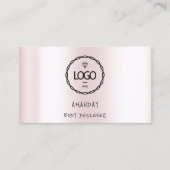 Logo Holographic Busine voor sociale media Logo QR Visitekaartje (Voorkant)