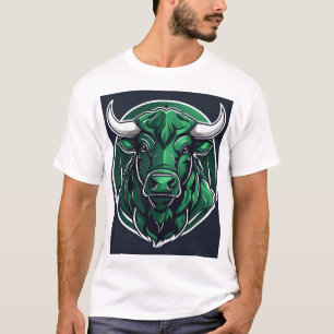 Logo Hoofd Kunst Dier. T-shirt