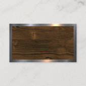 Logo | Houtmetaal | Handgereedschap Visitekaartje (Achterkant)