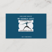 Logo Hunter Warrior Visitekaartje (Voorkant)