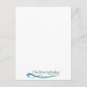Logo Hydrocephalus Association Briefkaart (Voorkant)