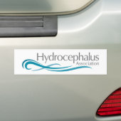 Logo Hydrocephalus Association Bumpersticker (Op auto)