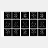 LOGO ID | Eigendom van bedrijf Business Black Labels (Vel)