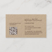  Logo Initials Kraft Visitekaartje (Achterkant)