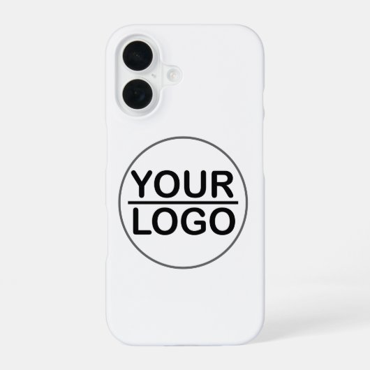 Logo iPhone 16 Hoesje (Achterkant)