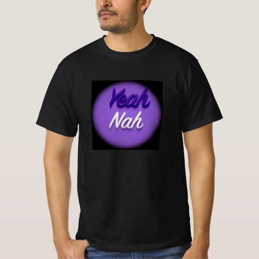 Logo: "Ja Nah" t-shirt. T-shirt (Voorkant)