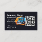 Logo Junk Removal Visitekaartje (Voorkant)