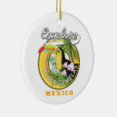 Logo keramisch Ornament Oaxaca Mexico (Rechts)