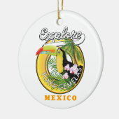Logo keramisch Ornament Oaxaca Mexico (Links)