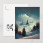 Logo kerstboomstructuur Briefkaart (Voorkant / Achterkant)